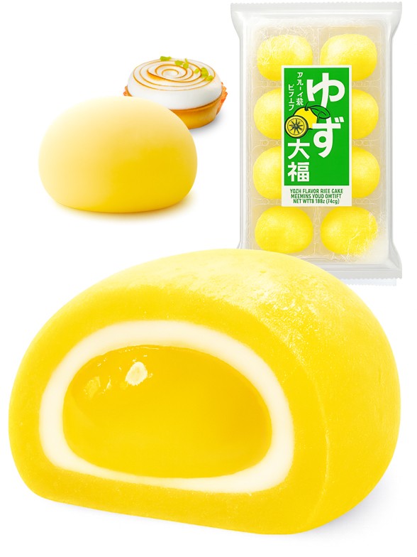 Mochis Japoneses de Yuzu | Receta Kubota 200g.