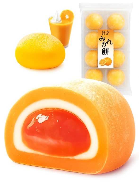 Mochis Japoneses de Mandarina | Receta Kubota 210g.