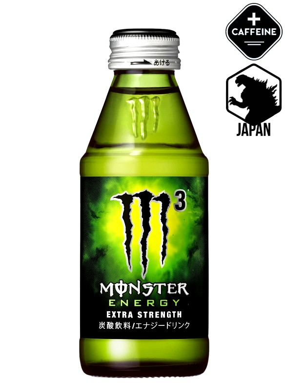 Bebida Energética Monster Japón M3 Extra Strength | Doble Cafeína |  | Formula Súper Concentrada 150 ml