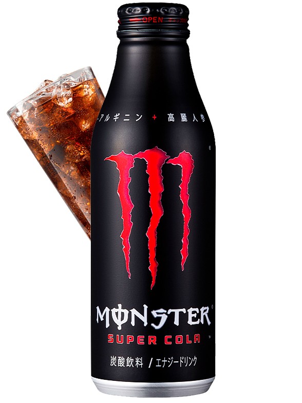 Bebida Energética Monster Japonesa Exclusiva Super Cola 500 ml.