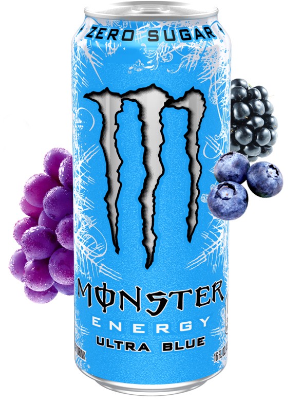Bebida Energética Monster ZERO Ultra Blue Ice 500 ml
