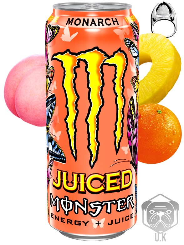 Bebida Energética Monster Juice Monarch U.K 500 ml.