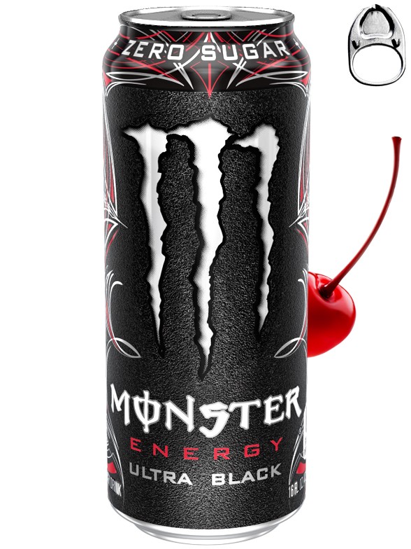 Bebida Energética Monster Ultra Black | 500 ml