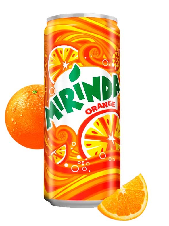 Refresco Naranja | Mirinda 330 ml.