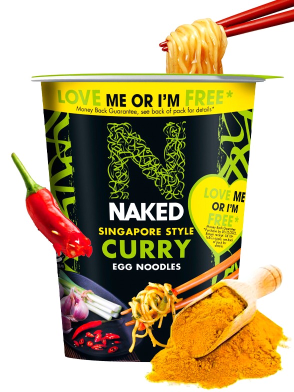 Noodles de Huevo y Curry | Singapore Style 78 grs.
