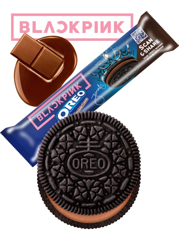 Oreo de Crema de Chocolate | Edición Blackpink Signature 119 grs.