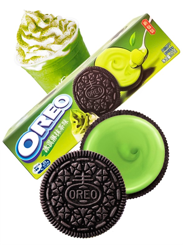 Oreo Crema de Helado de Matcha 97g.