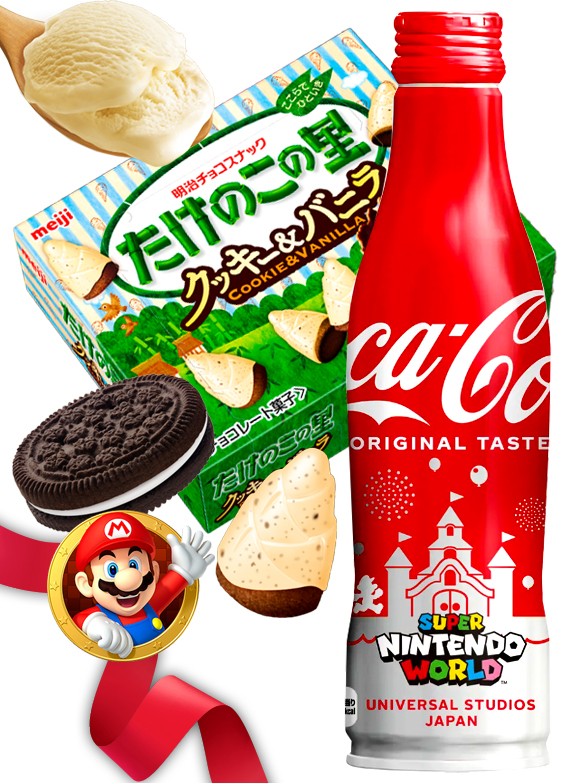 DUO PERFECTO Merienda Cookies & Cream con Super Mario  | Gift