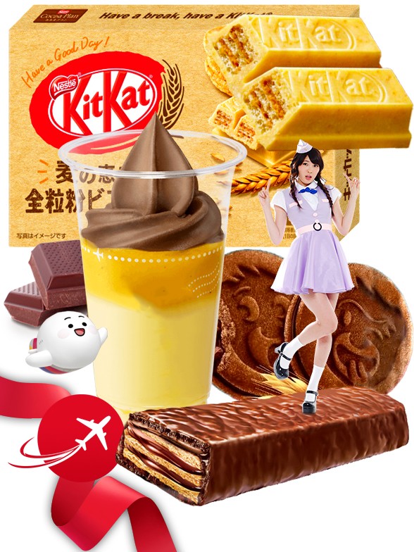 TRIO Kit Kat Cookie & Dorayaki | Holidays Tokyo Gift