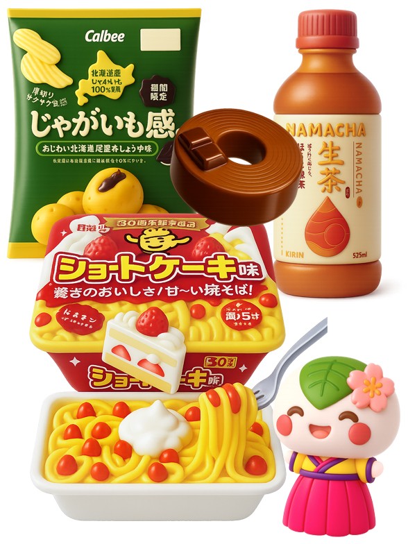 Menu Yakisoba Tarta Fresa | Outlet Menu GO Seul Tokyo!