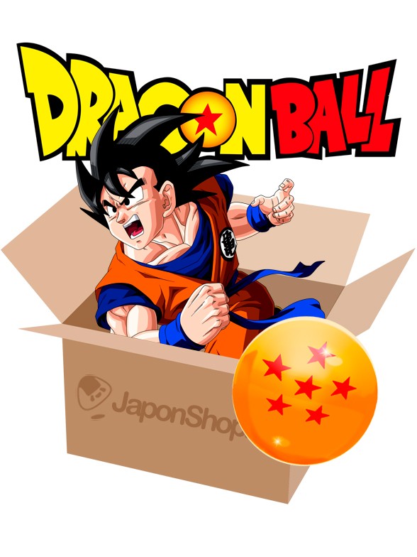 caja de 7 bolas de dragon ball de 4,5cm 29,99 €