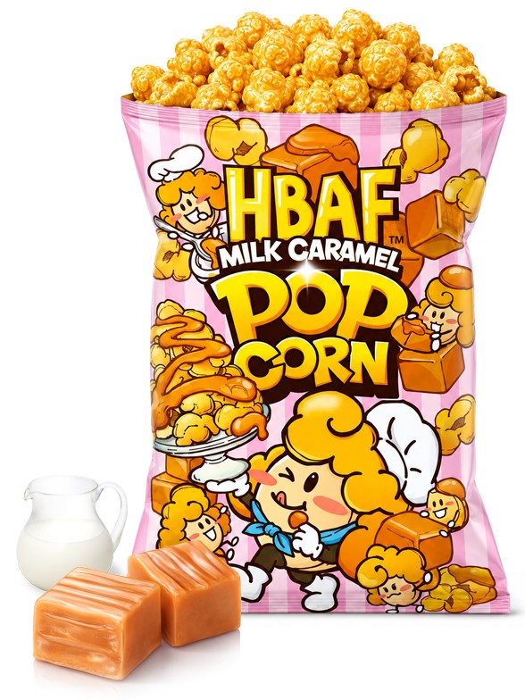 Palomitas Coreanas de Maíz Sabor Toffee Milk | HBAF 80 g