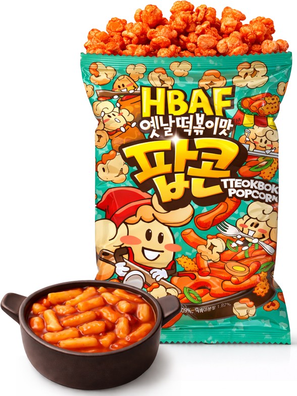 Palomitas Coreanas de Maíz Sabor Topokki | HBAF 80g.