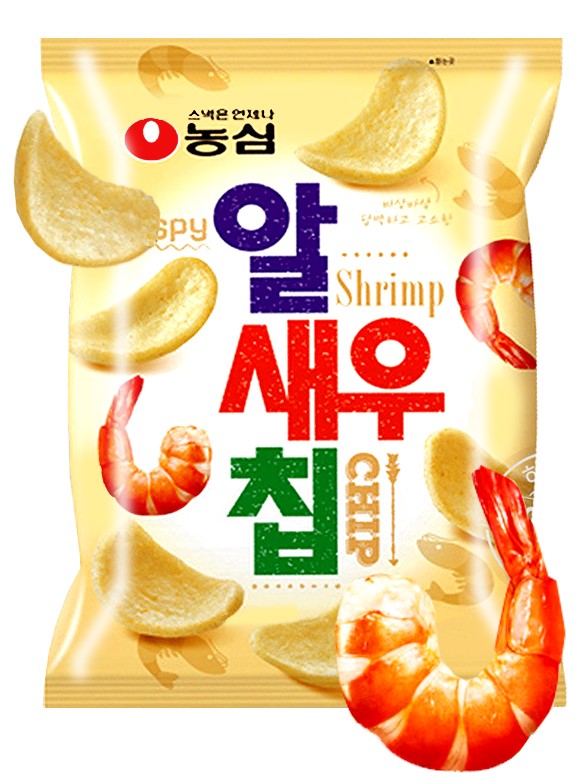 Chips Coreanas de Pan de Gambas | Big Bag 75g.