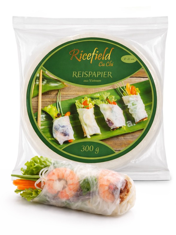 Obleas de Arroz para Rollitos 300 g.