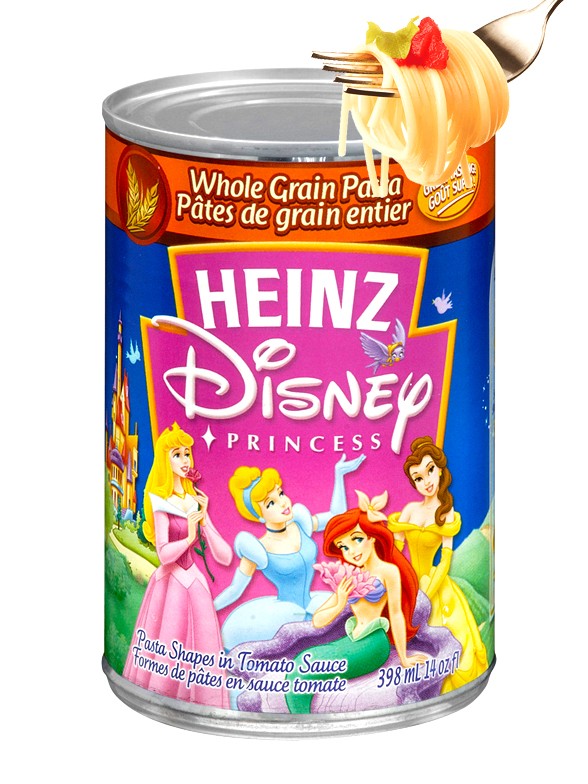 Pasta con Tomate de Princesas Disney | Heinz 398 ml.