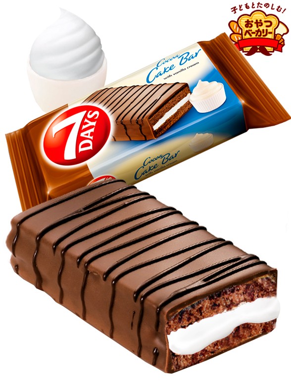 Pastelito de Chocolate y Crema de Vainilla | Combini 7 Days 32 grs.