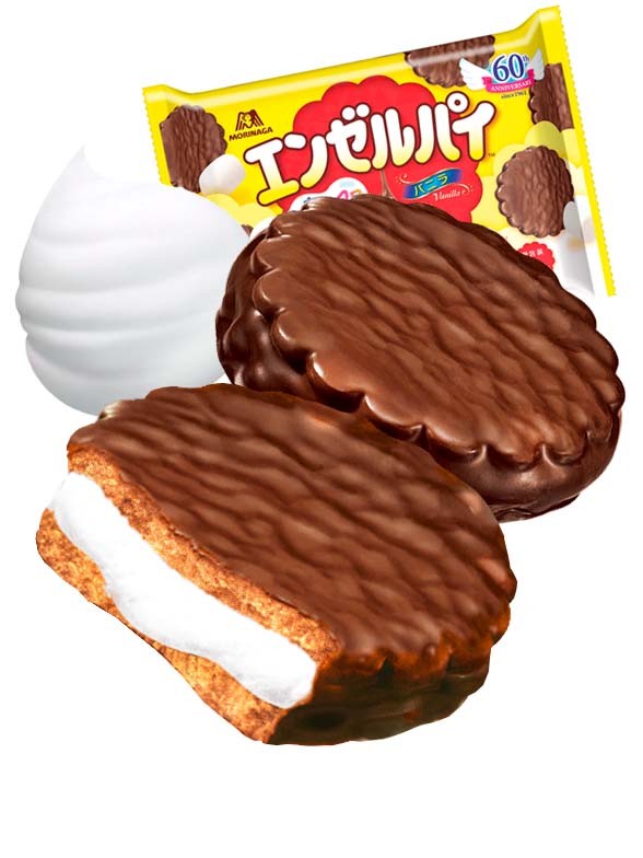 Mini Pastelito Angel Pie de Crema de Marshmallow y Chocolate | Unidad