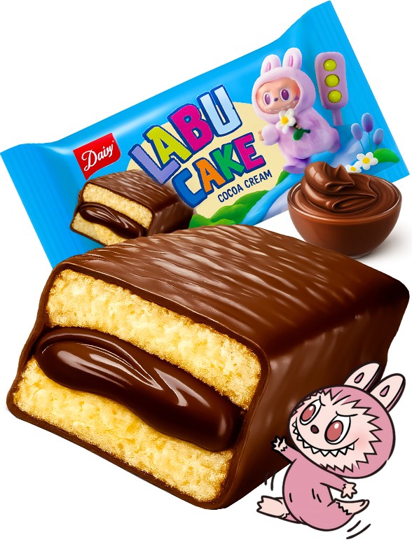 Labu Cake de Chocolate | 4 Diseños Aleatorios 35g.