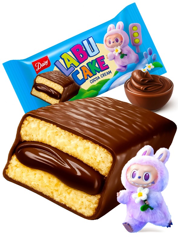 Labu Cake de Chocolate | 4 Diseños Aleatorios 35g.