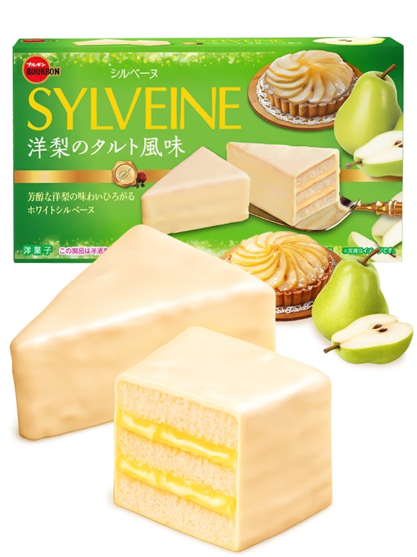 Pastelitos de Tarta de Pera | Sylveine 126g.