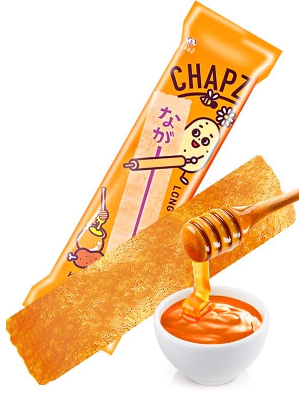 Patatas Fritas Long Chips Sabor Miel y Barbacoa | Chapz 75 grs.