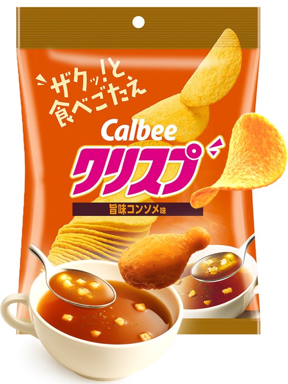 Patatas Calbee de Consomé Pollo BIG 105g.