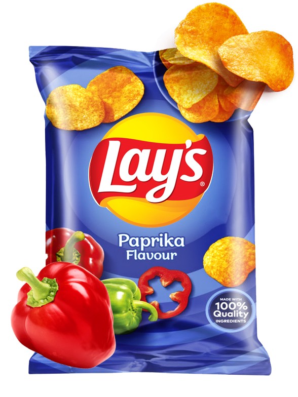 Patatas Lays Super Chips Paprika 40 grs.