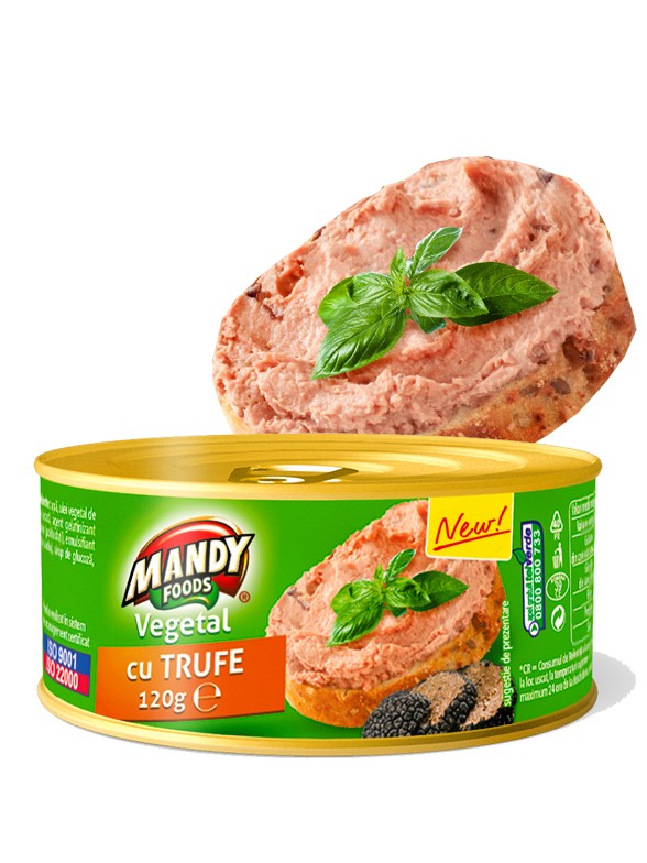 Paté Vegetal con Trufa 120 grs.