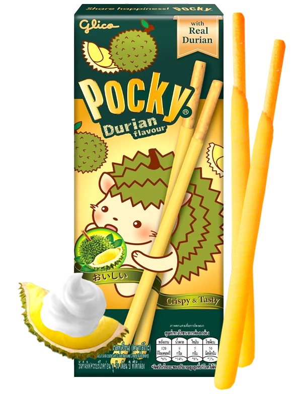 Pocky Pocket Durian Cream 25g.