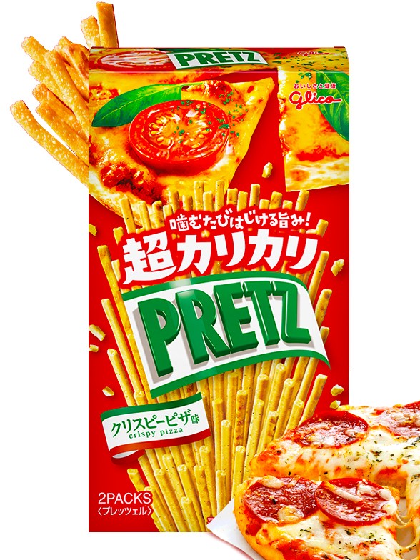 Sticks Pretz Super Crispy de Pizza 55 grs