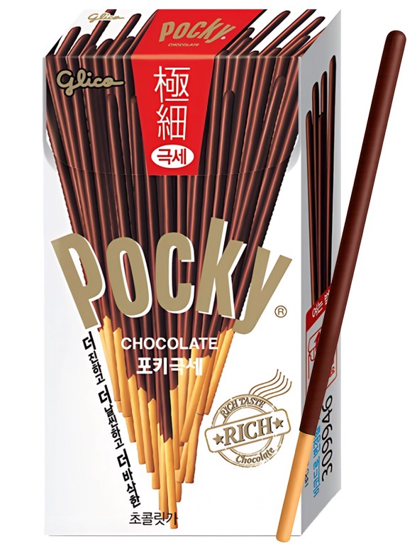 Pocky Chocolate Super Thin | Edición Coreana 44g.