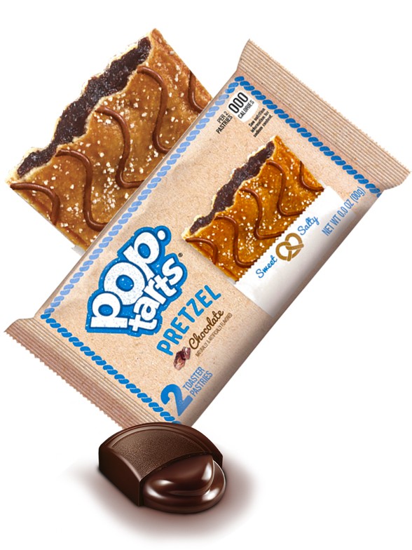 Pop Tarts Pretzel de Chocolate 2 Unidades
