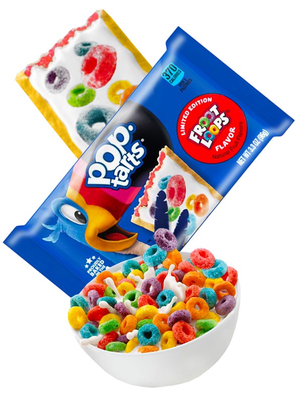 Pop Tarts Frosted Froot Loops Limited Edition | 2 Unidades