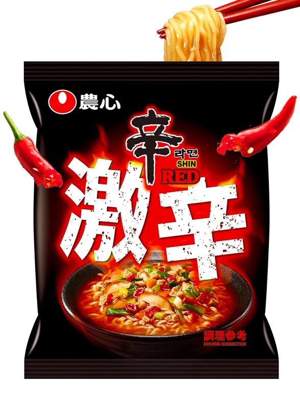 Fideos Ramen Coreanos Red Shinramyun | Super Spicy 120 grs. | JaponShop