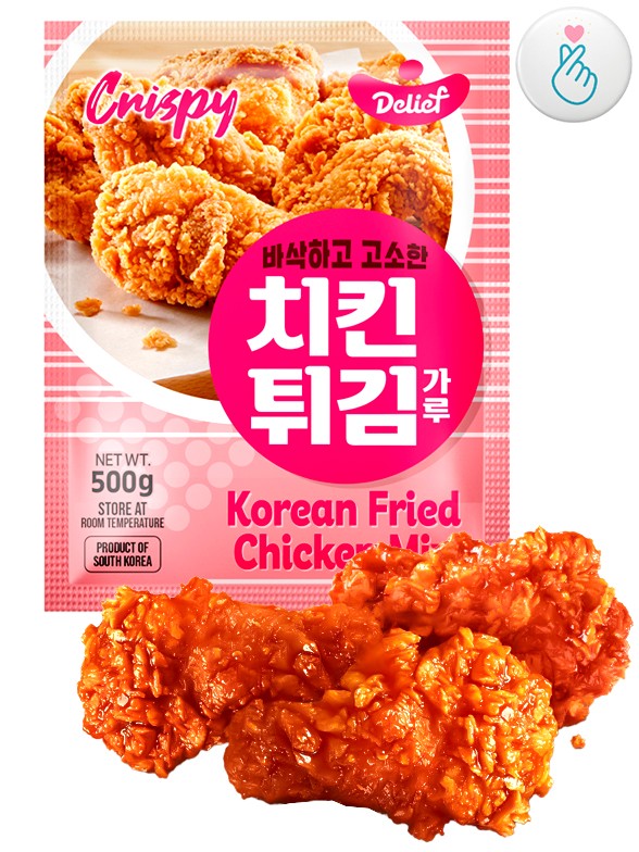 Preparado Coreano para Pollo Frito Crujiente al estilo Coreano | 500g.