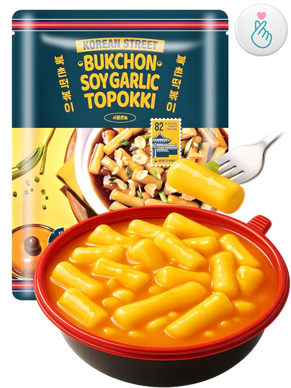 Mochis Topokki | Receta Barrio | Bukchon Seúl 163g.