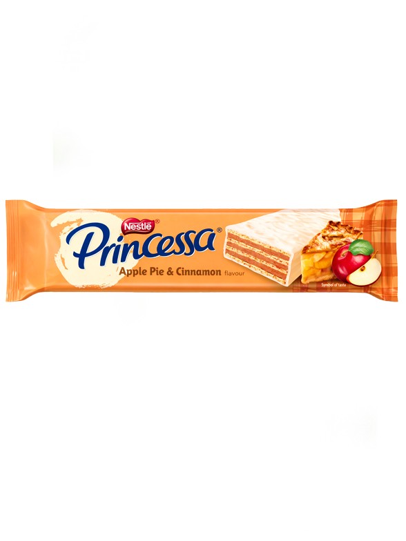 Chocolatina Princessa Nestle | Tarta de Manzana y Canela 40g.