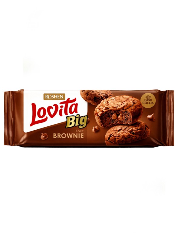 Cookies Softs Dark Brownie | Roshen | Dulce Pascua 152g.