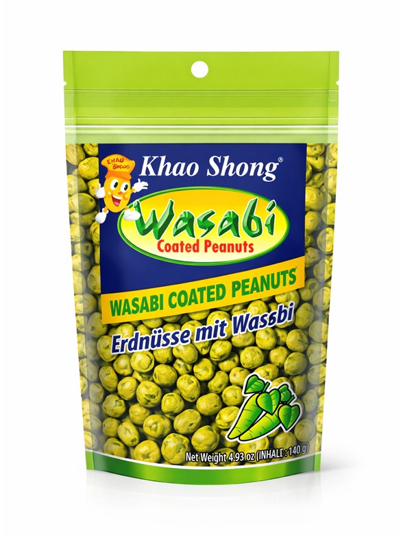 Cacahuetes Tempurizados con Wasabi 140g.