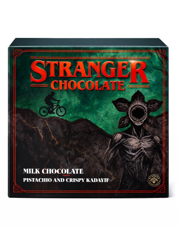 Chocolate Pistacho Estilo Dubai | Stranger Things 100g.