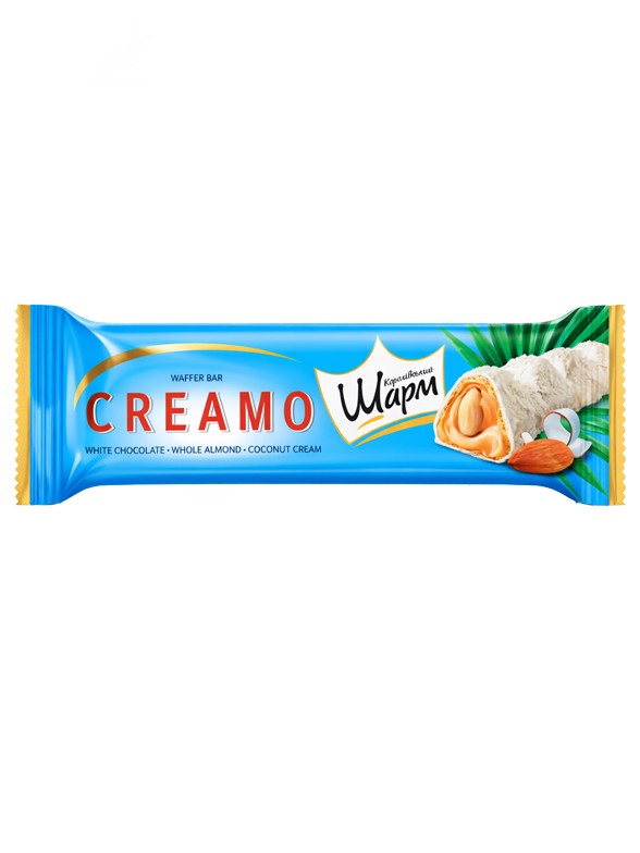 Chocolatina Waffer Crema Choco Blanco Coco y Almendra | Dulce Pascua 29g.