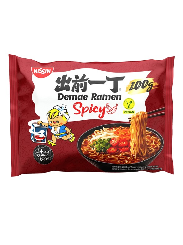 Demae Ramen Nihon Classic Sésamo y Shoyu Picante 100g.