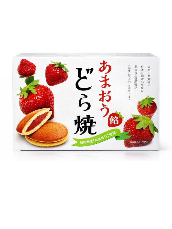 Mini Dorayakis de Azuki y Fresas | Box | Oferta Doraemon 176g.