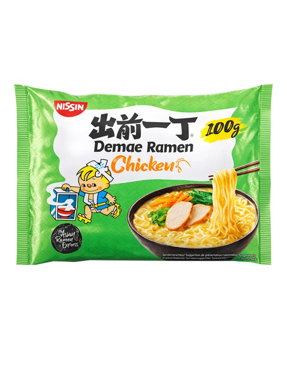 Demae Ramen Nihon Classic Pollo | Nissin 100g.