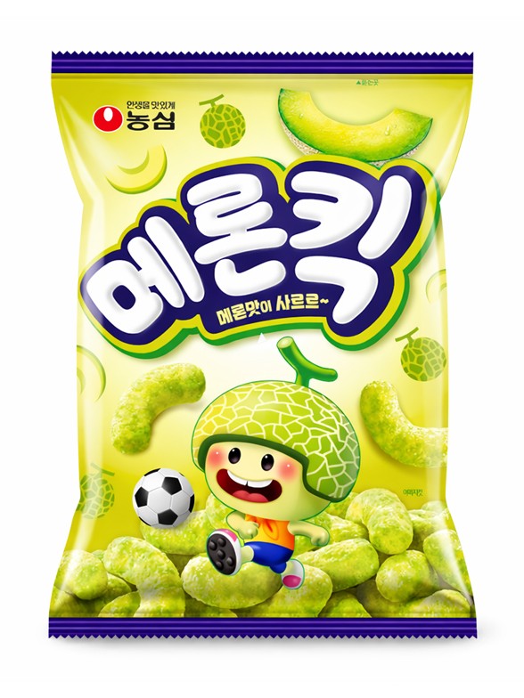 Snack Coreano Caramel Corn de Melón 60g.