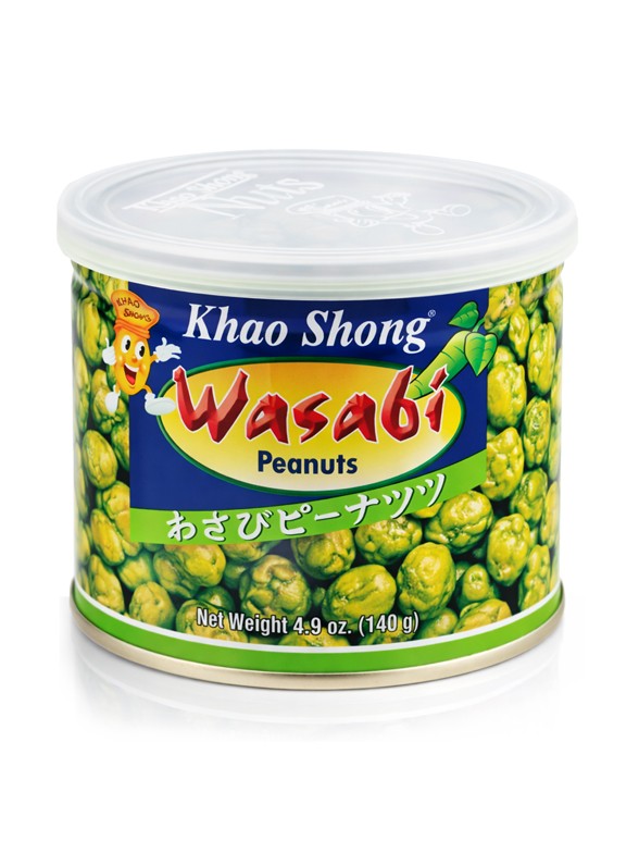 Cacahuetes tostados con Wasabi 140g.