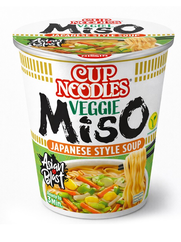 Fideos Miso Veggie Estilo Japonés | My Nissin Cup