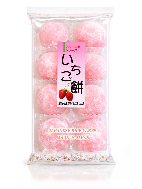 Mochis Japoneses de Fresa Ichigo y Nube | Receta Kubota 210g.