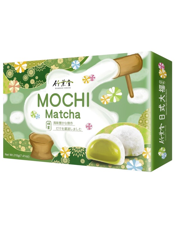 Mochis Daifuku de Crema de Matcha | Receta Kyoto 210g.